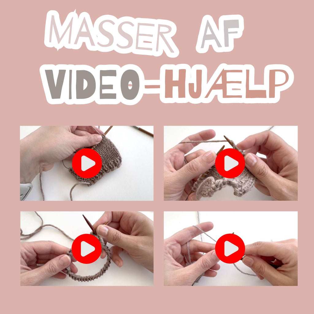 KURSUS - Lær at strikke