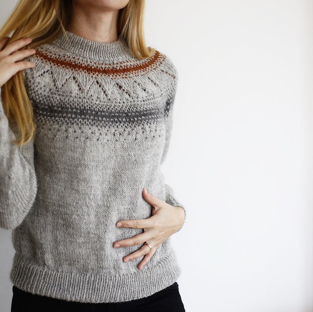 MountainTop-Down sweater