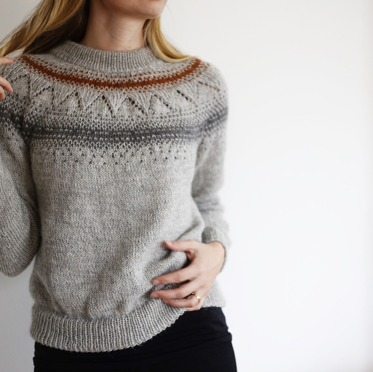 MountainTop-Down sweater