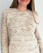 Strukturstribe sweater