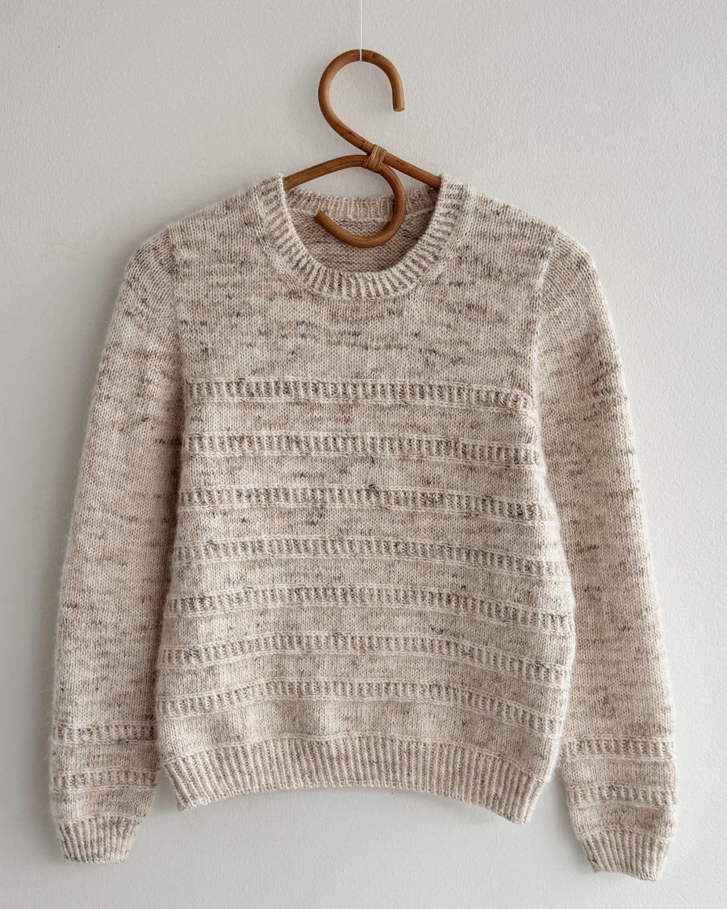 Strukturstribe sweater