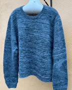 Strukturstribe sweater
