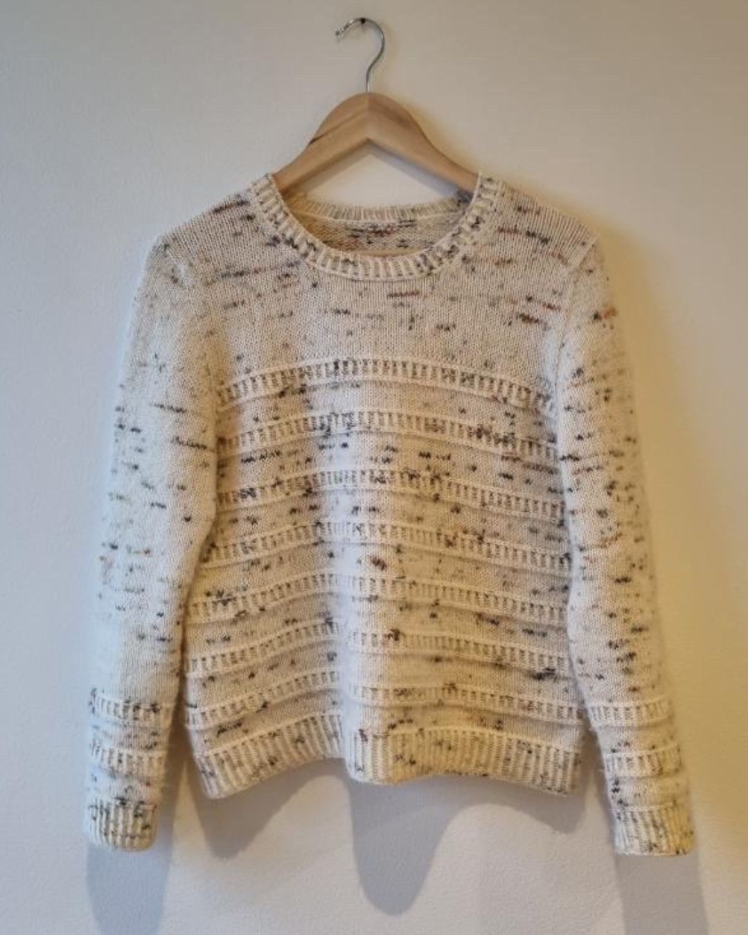 Strukturstribe sweater