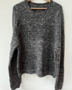 Strukturstribe sweater