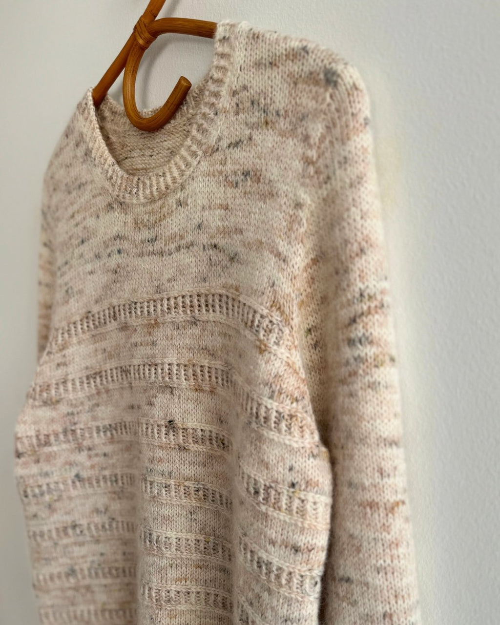 Strukturstribe sweater