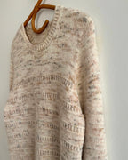 Strukturstribe sweater