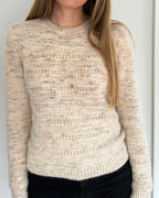 Strukturstribe sweater